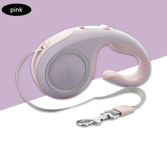Retractable Dog Leash 3M 5M Extendable Rope Tangle Free