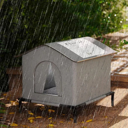 Waterproof Outdoor Pet House Warm Foldable Cat Dog Bed