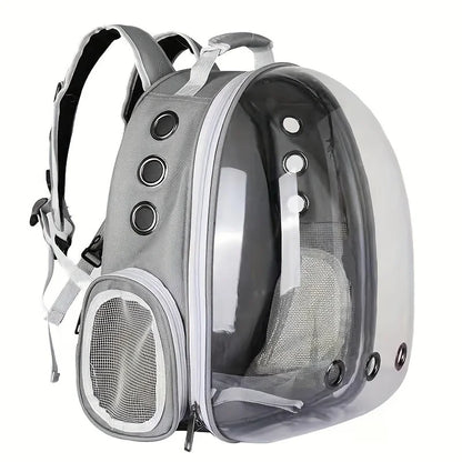Transparent Cat Backpack Carrier Breathable Pet Travel Bag