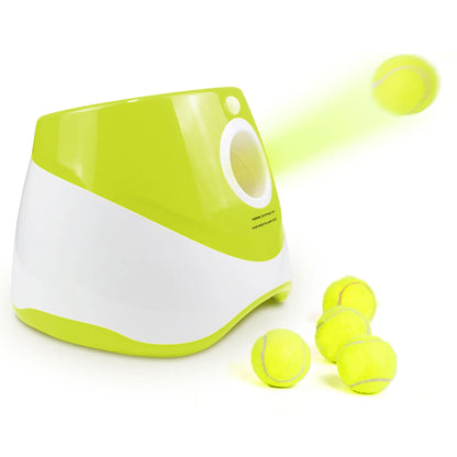 Automatic Dog Ball Launcher USB Rechargeable Tennis Thrower