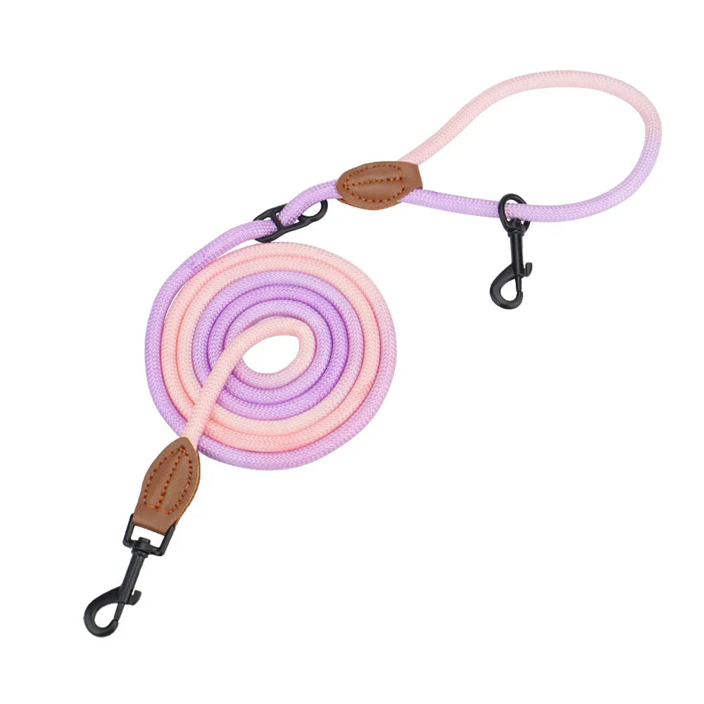 Hands Free Dog Leash Adjustable Crossbody Double Leash