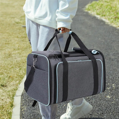 Borsa Trasportino Espandibile per Cani e Gatti