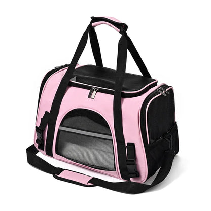 Portable Pet Carrier Bag Breathable Foldable Cat Dog Travel