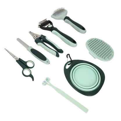 Kit Completo per Toelettatura di Cani e Gatti con Accessori