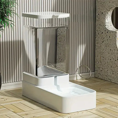 Automatic Dog Feeder Water Dispenser 3.8L Gravity Set