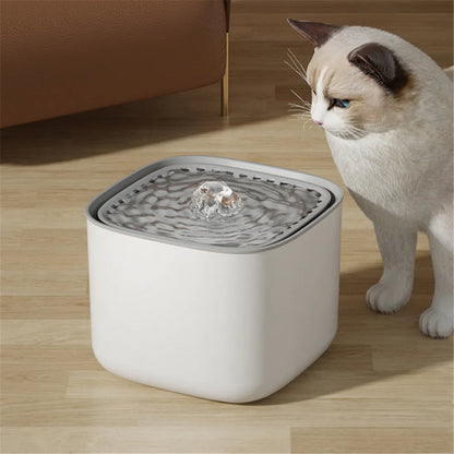 3L Cat Water Fountain USB Automatic Pet Drinking Dispenser