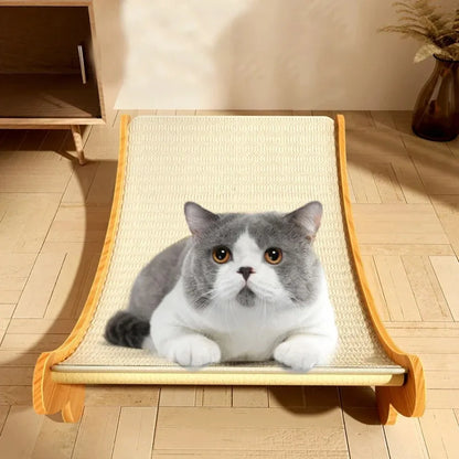 Cat Scratching Board Bed Sisal Scratch Pad Detachable