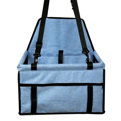Premium Dog/Cat Car Seat Cushion Hanging Bag for Travel