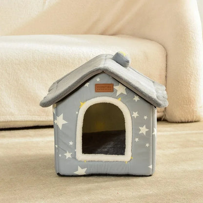 Fluffy Dog Bed Washable Pet Sofa Cushion for Cats