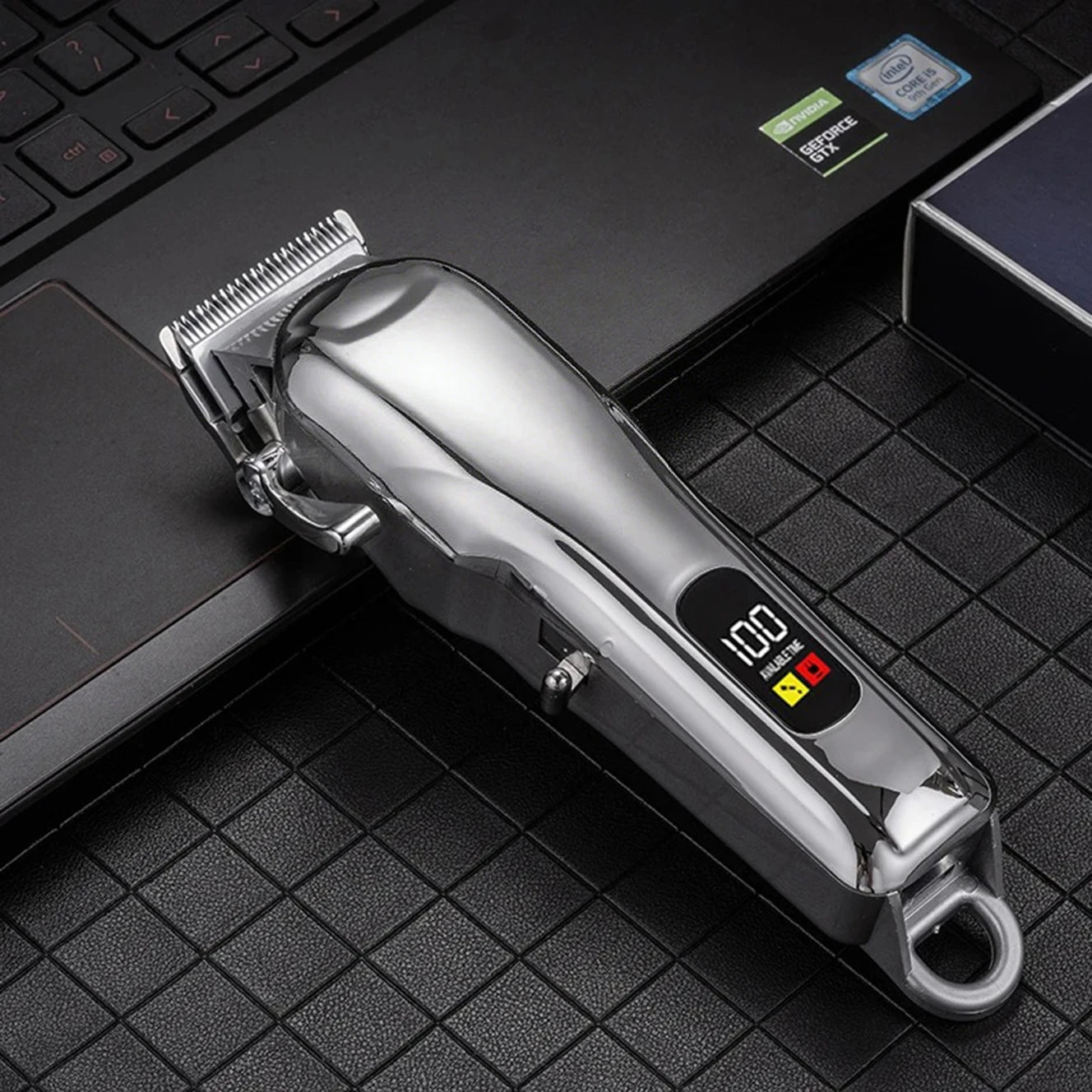 Cordless Pet Hair Clipper Low Noise Dog Cat Trimmer