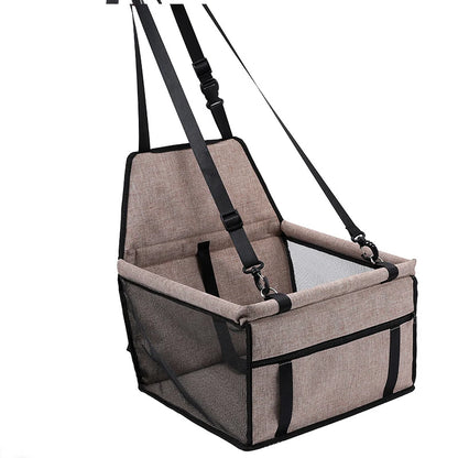 Premium Dog/Cat Car Seat Cushion Hanging Bag for Travel