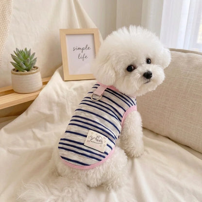 Vestito Rosa in Tulle con Pettorina a D-Ring per Cani