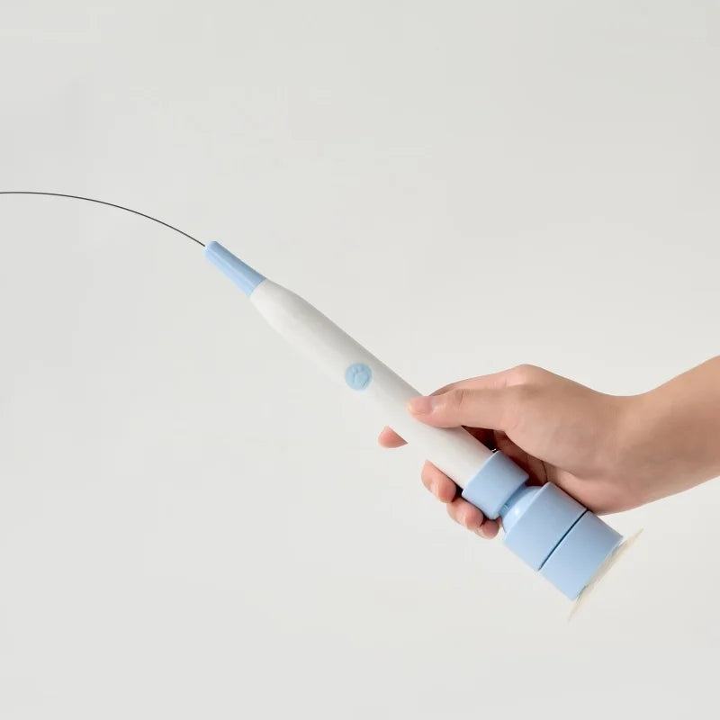 Electric Butterfly Cat Toy Suction Cup Interactive Teaser