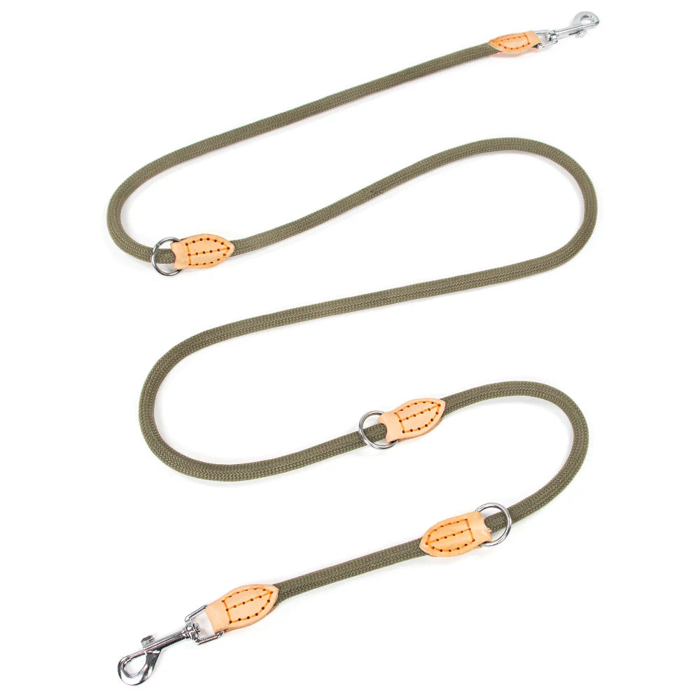Multifunction Hands Free Dog Leash 2.1M Adjustable Double