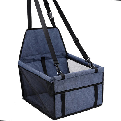 Premium Dog/Cat Car Seat Cushion Hanging Bag for Travel