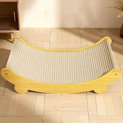 Cat Scratching Board Bed Sisal Scratch Pad Detachable