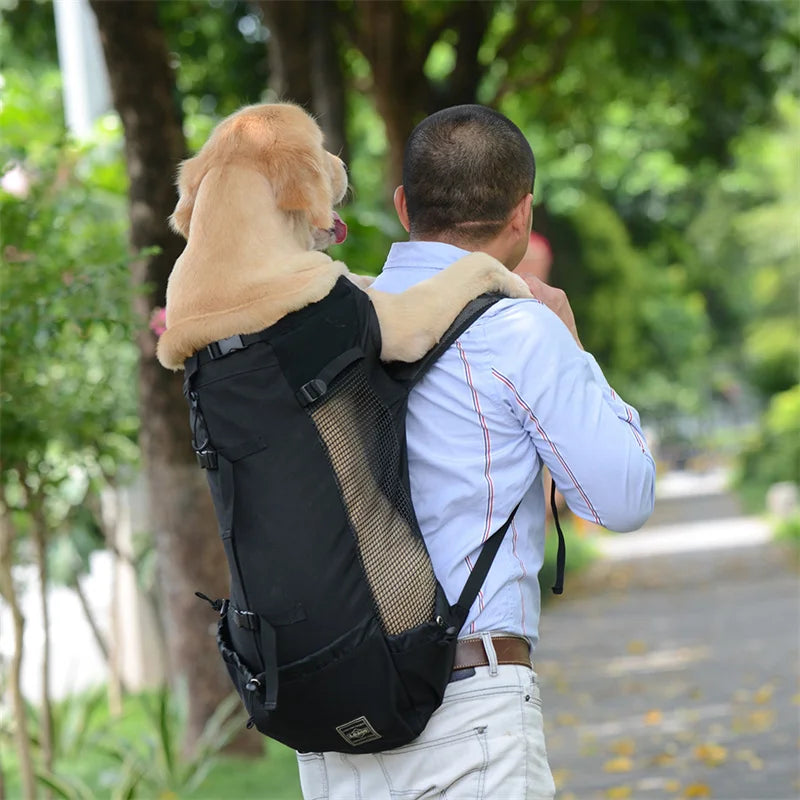 Zaino da viaggio traspirante per cani