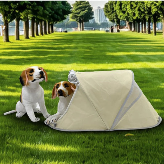 Tenda Portatile Pieghevole per Cani da Esterno