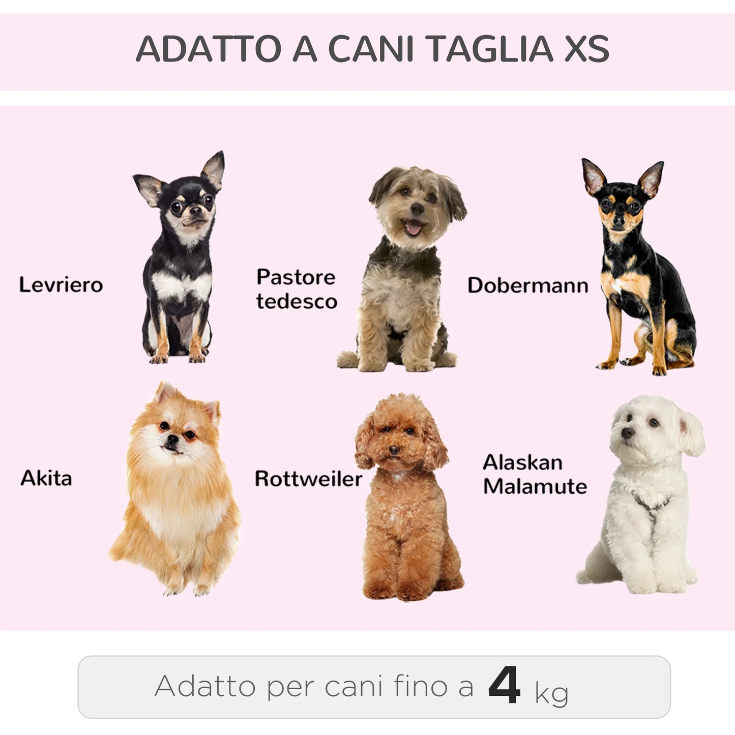 Zaino trasportino 2 in 1 con ruote per cani e gatti