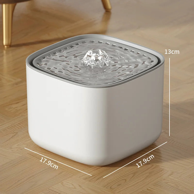 3L Cat Water Fountain USB Automatic Pet Drinking Dispenser