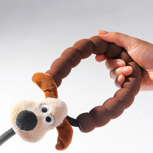 Thicker Pet Dog Training Nylon Rope Chain Collar & Leash